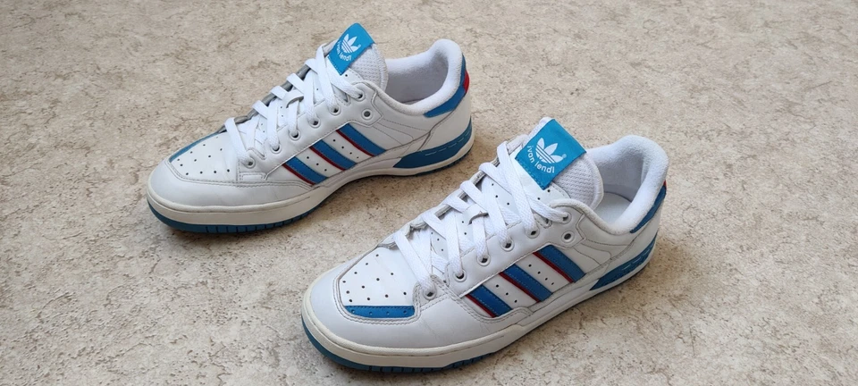 ADIDAS LENDL SUPREME EDBERG NASTASE TAILLE UK 8 1/2 EUR 42 2/3 JP 27 CM - Photo 1/4