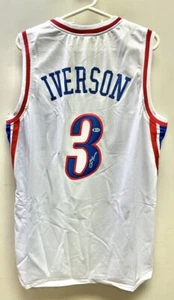 MAGLIA ALLEN IVERSON #3 76ERS XL BECKETT AUTENTICATA (MVP020988) - Foto 1 di 4