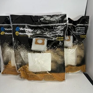 3x New Vacmaster 4-5 Gallon Standard Vacuum Dry Dust Bags for Shop Vac 3 Pack - Picture 1 of 8