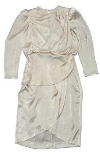 Vintage 70’s JODY T OF CALIFORNIA Cream layered Midi dress Casual Events - Picture 1 of 3