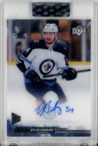 2022-23 Upper Deck Clear Cut #CCDS Dylan Samberg RC AUTO - Winnipeg Jets - Picture 1 of 2