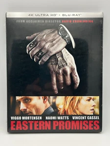 Eastern Promises 4K Ultra HD + Blu-ray w/ Slipcover David Cronenberg (dir) NEW - Imagen 1 de 10