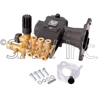 Bomba de lavadora a presión Simpson AAA 90039 triplex 3,5 GPM 4000PSI eje máximo de 1 pulgada Foto 1 de 4