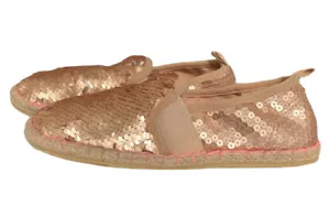 Ballerine H&M bambina con paillettes bicolore oro rosa/argento taglia 2 - Foto 1 di 8