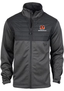 Dunbrooke Cincinnati Bengals - Men's Black Explorer Full Zip Jacket - Size M - Picture 1 of 1