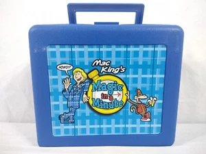 Signed! Mac King's Magic In A Minute Blue Lunchbox -O- Magic with Thermos - Picture 1 of 5