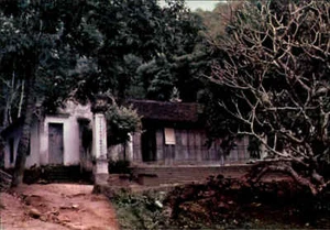VIETNAM Postkarte Việt Nam Den Hung Tempel-Anlage, Gieng Temple AK Asien Asia - Picture 1 of 2