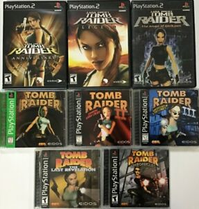 Tomb Raider (Sony PlayStation 2) Ps2 Tested