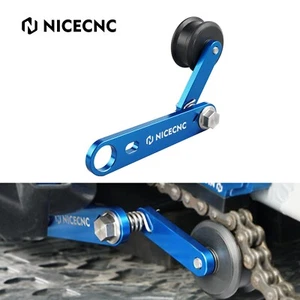NICECNC Kettenspanner Rollenschieber Für Yamaha Raptor 700 700R 2013-2024 Blau - Picture 1 of 9