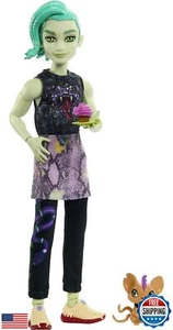Monster High Deuce Gorgon Doll in Signature Look with Denim Snake Jacket and  - Picture 1 of 5