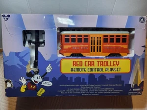 California Adventure - Carrello Auto Rosso Telecomando Playset Disney Nuovo Con Scatola - Foto 1 di 14