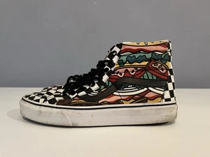 Vans SK8 Hi Reissue (Late Night) Burger/Check Men 7 Women 8.5 - Picture 1 of 6