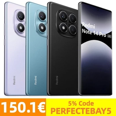 Xiaomi Redmi Note 14 Pro Smartphone 8+256GB 200MP 6,67" 5500mAh Helio G100-Ultra - Bild 1 von 4