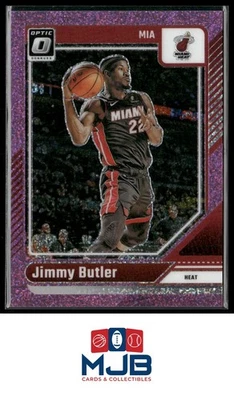 2024-25 Donruss Optic Jimmy Butler III Pink Glitter #/275 #142 Foto 1 de 2
