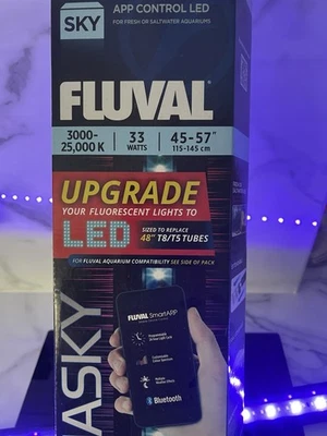 Fluval Aquasky LED 33 Watts 115 - 145cm  Fish Tank Aquarium Lighting pets - Image 1 of 4