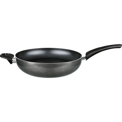 Wok Brentwood aluminio antiadherente 13" gris Foto 1 de 3