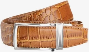 NEW Nexbelt Reptile Series Alligator Cut to Fit Embossed Tan 2.0 Golf Belt - Picture 1 of 1