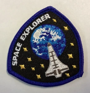 Space Explorer with rounded Triangle Patch with hook loop back - Picture 1 of 6