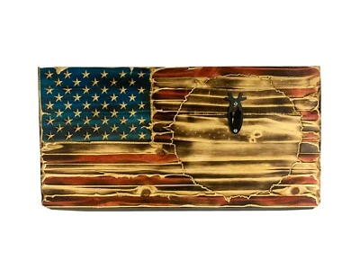 Placa Euro Montaje Pared Europeo - Montaje Calavera de Ciervo Montaje Bandera Americana Foto 1 de 4