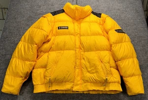Columbia Ascent Men’s Sz XL Goose Down Coat Puffer Bomber Zip Off Sleeves VNT - Picture 1 of 14