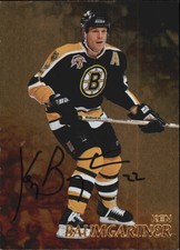 1998-99 (BRUINS)  Be A Player Autographs Gold #160 Ken Baumgartner