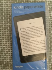 KINDLE Paperwhite 6" eReader Latest Model & Version 8GB Black New Sealed In Box!