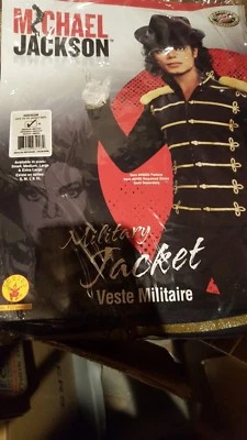 Chaqueta Militar Michael Jackson DISFRAZ Oficial Michael Jackson Mercancía NUEVA Foto 1 de 4