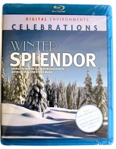 Winter Splendor: Holiday Scenery With Christmas Music (Blu-ray Disc, 2011) - Picture 1 of 3