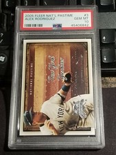 2005 Fleer National Pastime Historical Record #3 Alex Rodriguez PSA 10 Gem Pop 2