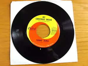 POP CHRISTMAS 45 RPM - SONNY JAMES - CAPITOL 5733 - "MY CHRISTMAS DREAM" - Imagen 1 de 2