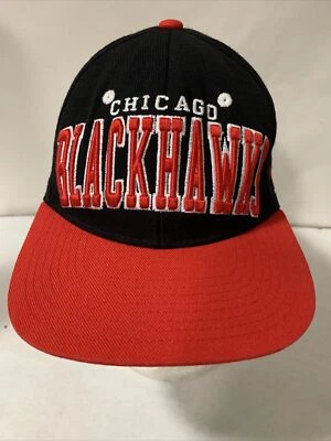 Chicago Blackhawks Authentic Zephyr NHL Snapback Cap Hat. - Image 1 of 4