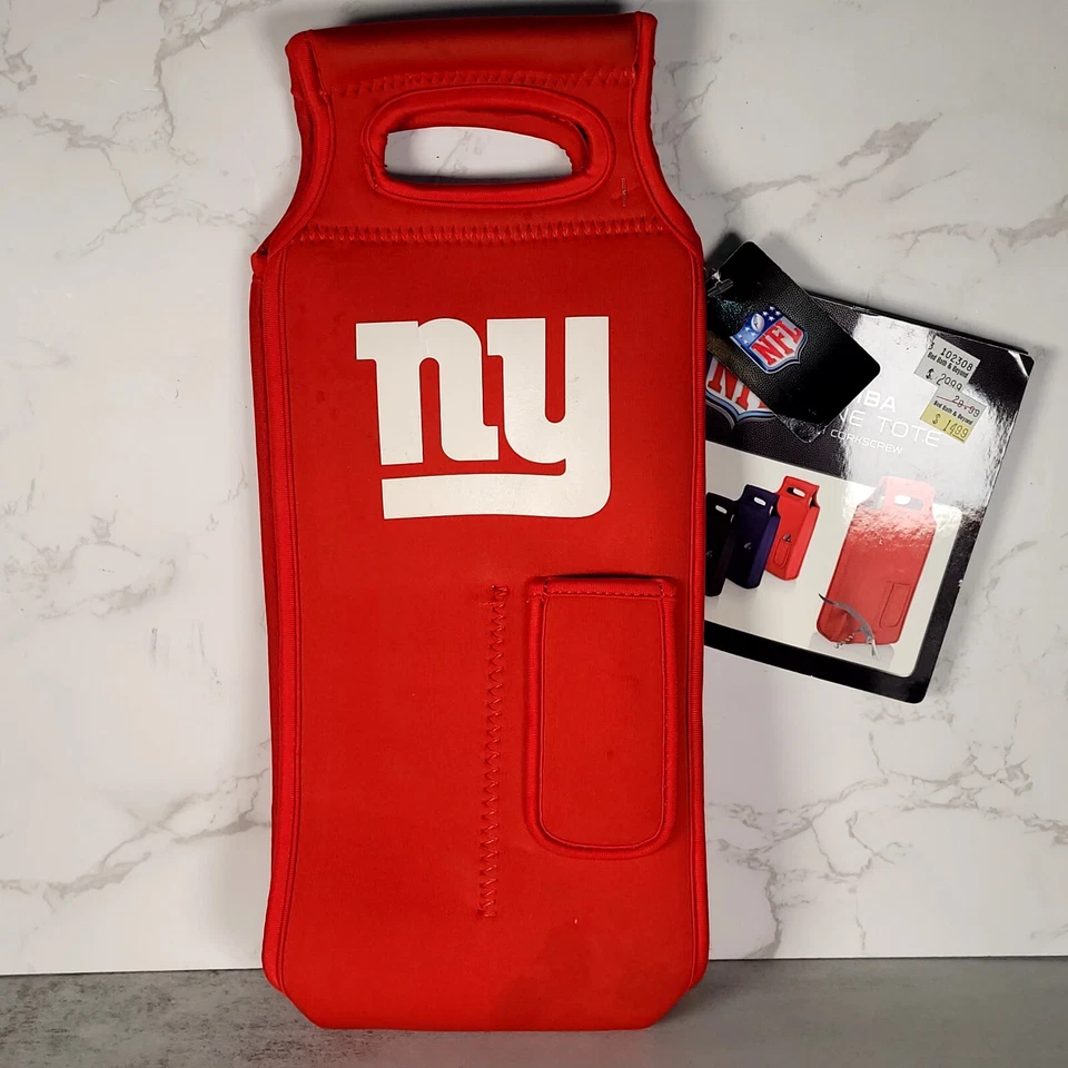 New York Giants Samba Wine Tote Red Insulated Officially Licensed - Image 1 of 4