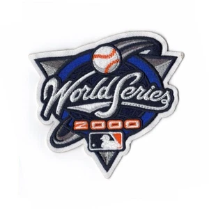 New York Yankees vs New York Mets 2000 World Series Logo Jersey Sleeve Patch - Picture 1 of 1