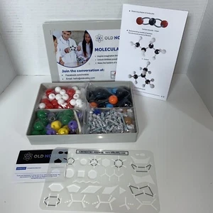 OLD NOBBY Organic Chemistry Molecular Model Kit 239 Pieces Complete With Manual - Picture 1 of 3