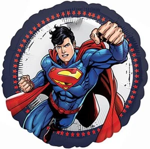 Superman Unite Foil Mylar Balloon 18" Round 1 Ct Party Decorations New - Bild 1 von 1