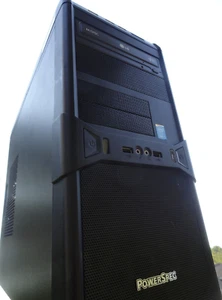 Gaming PC GTX1060 intel i7 Powerspec 16G 240G SSD + 2TB HDD CD/DVD Cardreader - Picture 1 of 1
