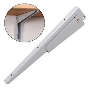 Regalträger Klappbar Tisch Regal Weiß Klappkonsole Klapptisch Träger 2 Stück - Bild 1 von 3