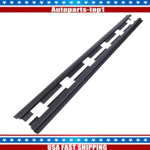 For Chevy GMC Pickup Truck Outer Front Window Sweep Weatherstrip Seal Pair Set - Picture 1 of 23