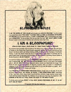 Rules In A Bloodhound's House - Picture 1 of 1