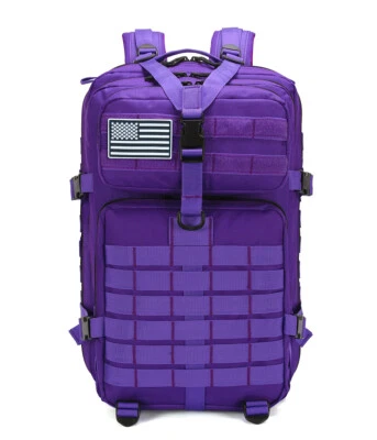 Mochilas de caça esportivas duráveis 45L mochilas militares ao ar livre táticas - Imagem 1 de 4