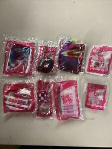 2008 McDonald's Speed Racer Happy Meal Toys COMPLETE Pink Girls Set Of 8 SEALED
