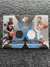 2005-06  SPX Kevin Garnett/Wally Szczerbiak Winning Combos #WC-GS KW HOT!!!