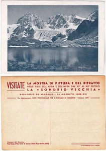 SONDRIO -PUBBLICITARIA MOSTRA DI PITTURA E DEL RITRATTO LA SONDRIO VECCHIA-84487 - Picture 1 of 1