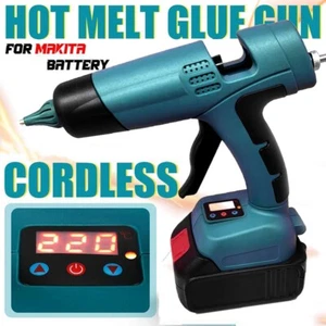 Temperature Control Hot Glue Gun for Makita 21V Battery Power Tool 11mm Stick - Picture 1 of 13
