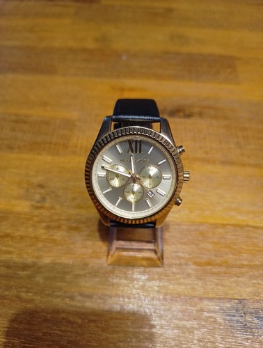 Orologio Michael Kors Uomo Cronografo MK8281 Batteria Nuova Oro