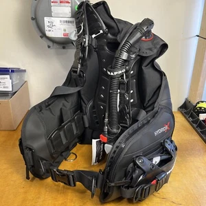 Scubapro HYDROS X BCD para mujer - talla mediana - negro - viaje de buceo - Imagen 1 de 19