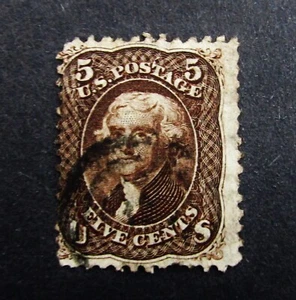 nystamps US Stamp # 95 Used $900  F23x2636 - Picture 1 of 2