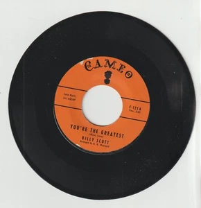 Scott Billy YOU'RE THE GREATEST 45 vinyl 7 in CAMEO C 121 - Picture 1 of 1