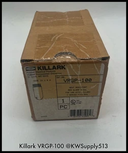 VRGP-100~Hubbell Killark ~VRGP-100~ Red Glass Globe~NIB Surplus - Picture 1 of 3