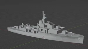 1:2400 Flores class gunboat - Picture 1 of 1